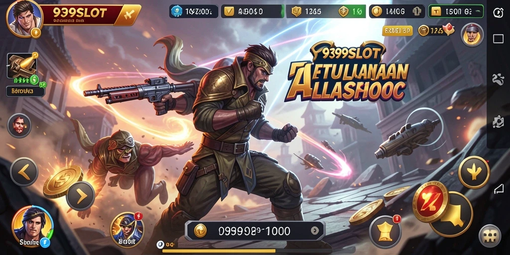 Tampilan aksi seru di dalam game 9399SLOT