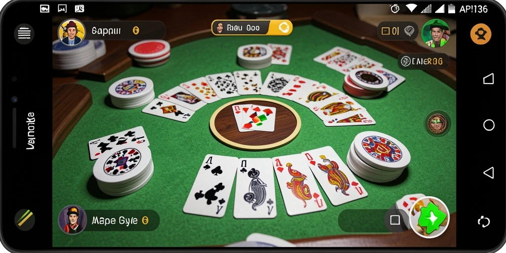 Tampilan gameplay seru dari API36 menunjukkan keasyikan bermain Gaple.