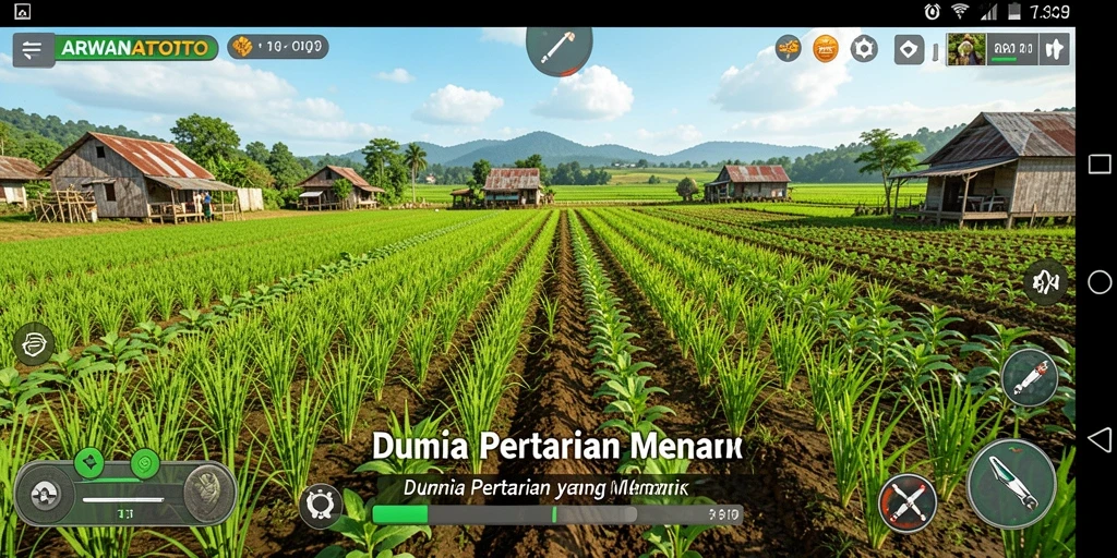Tampilan gameplay ARWANATOTO yang memukau dan interaktif.