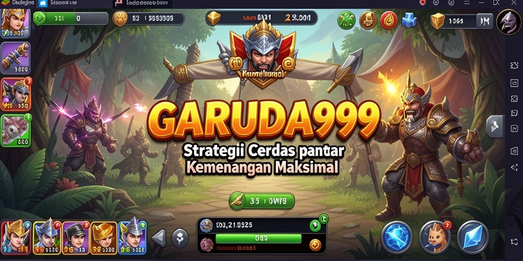 Tampilan gameplay GARUDA999 yang penuh strategi dan tantangan.