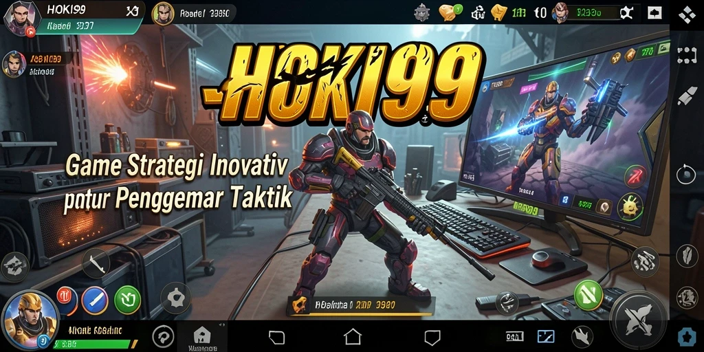 Screenshot gameplay HOKI99 yang menampilkan pertempuran strategi yang mendebarkan.