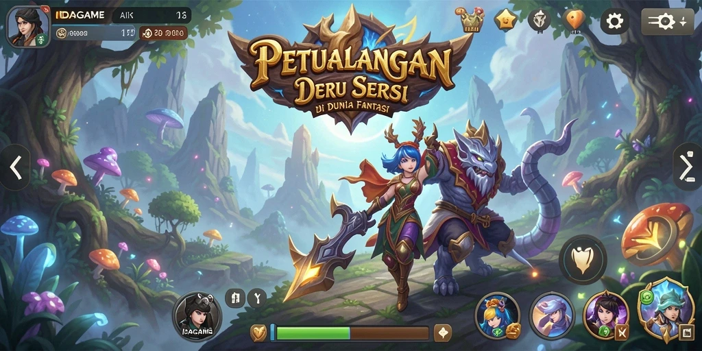 Gameplay seru dan menantang di IDAGAME yang memikat.
