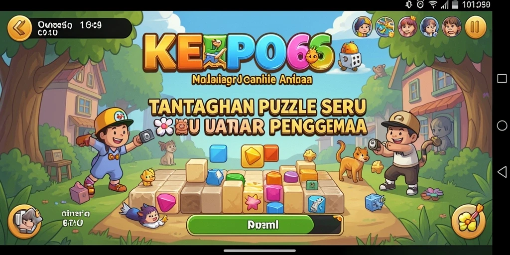 Tampilan gameplay KEPO66 yang menantang dan menghibur.