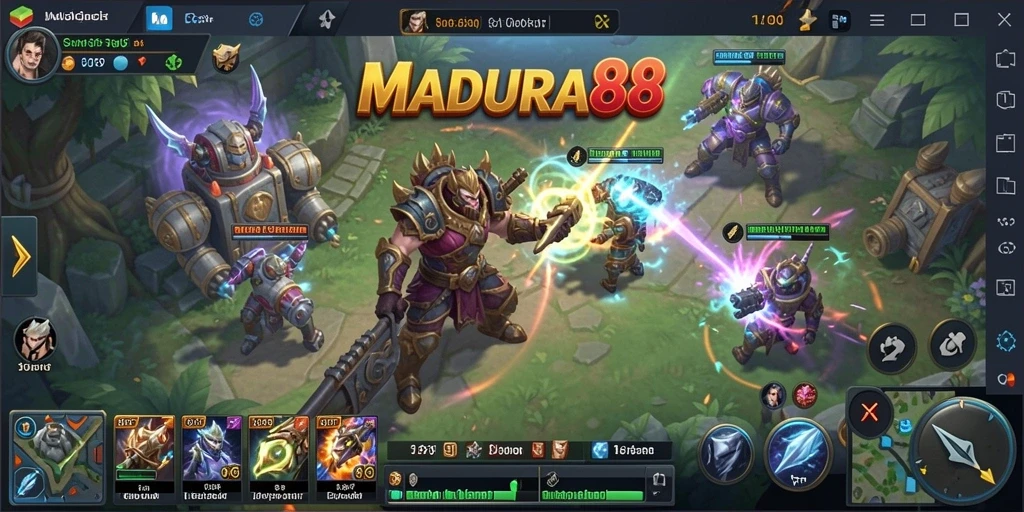 Gameplay menarik MADURA88 menunjukkan aksi strategi yang seru.