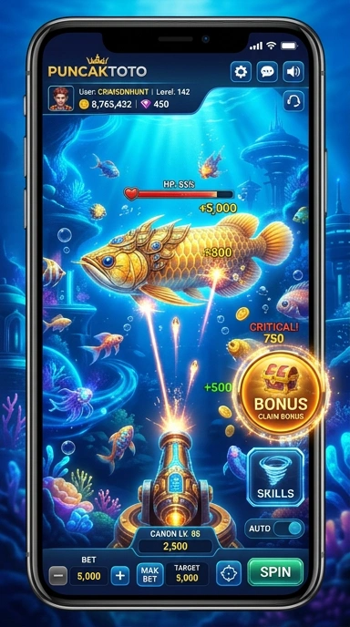 Screenshot puncaktoto yang menampilkan beragam kategori aplikasi tersedia.